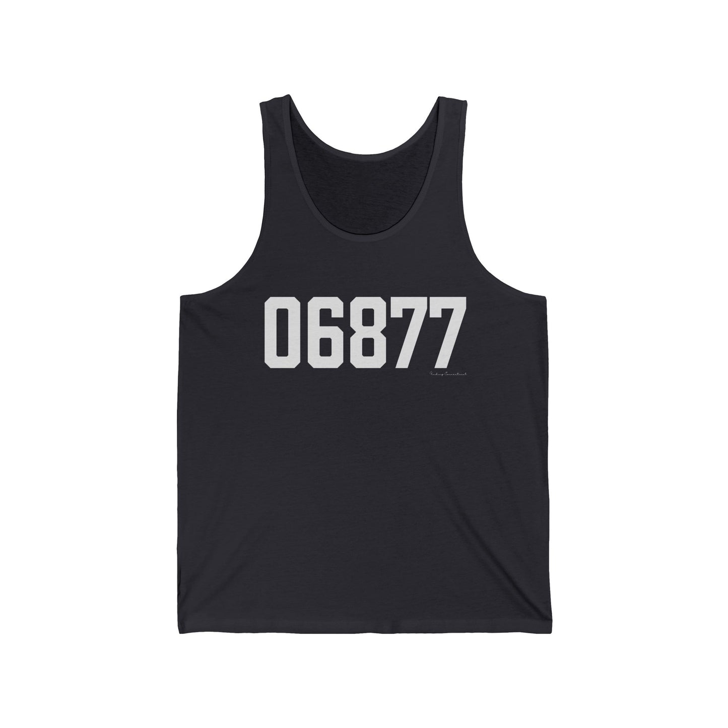 06877 Ridgefield CT Zip Code Unisex Jersey Tank Top