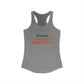 Goose Shows Are My Happy Place - Orange & Green Women's Ideal Racerback Tank Top