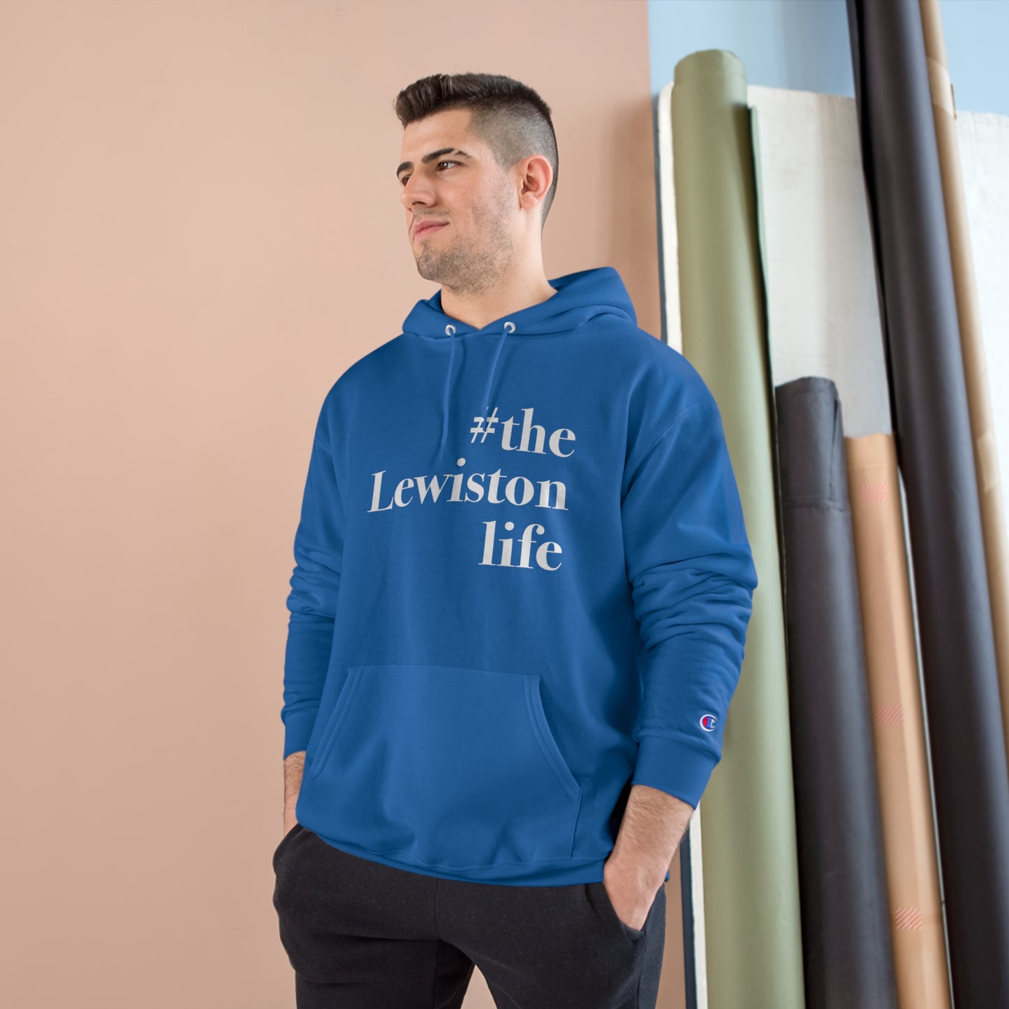 #thelewistonlife Champion Hoodie