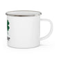 I Clover Chester Enamel Camping Mug