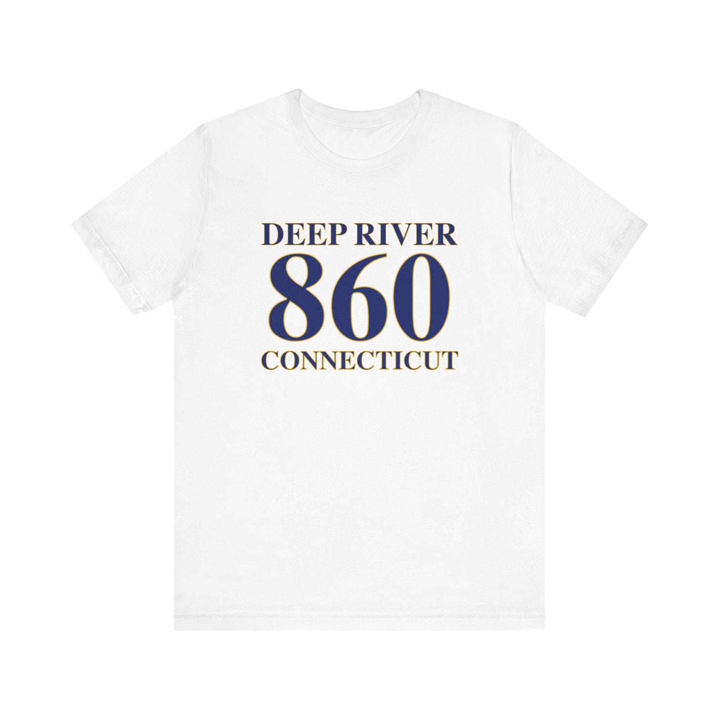 Deep River 860 Connecticut Unisex Jersey Short Sleeve Tee