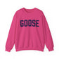 Goose Zip Code  Blue & Purple Unisex Heavy Blend™ Crewneck Sweatshirt