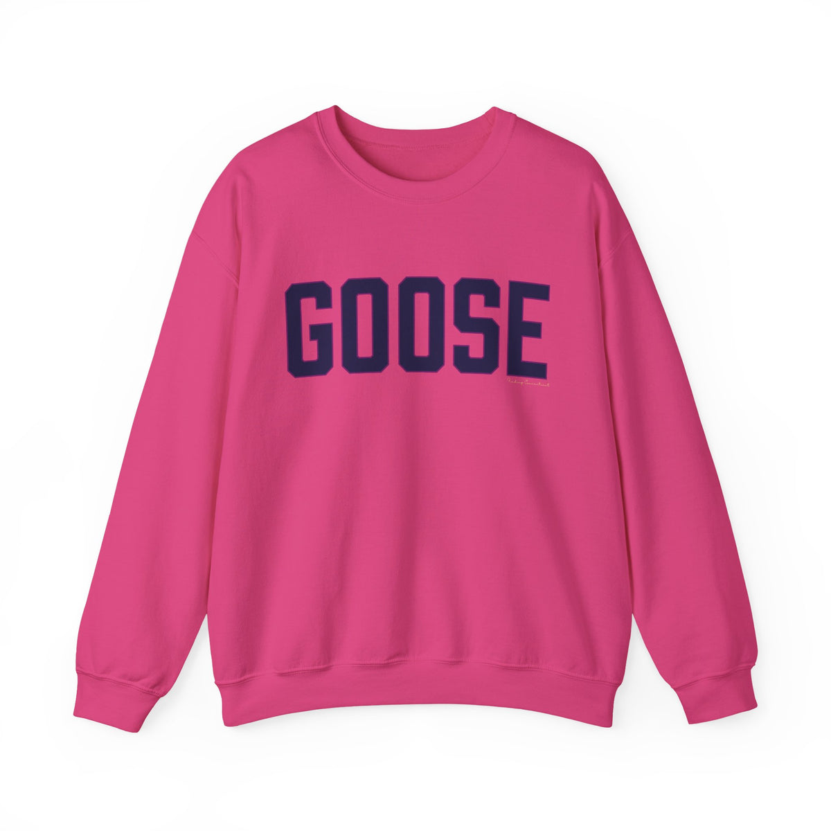 Goose Zip Code  Blue & Purple Unisex Heavy Blend™ Crewneck Sweatshirt