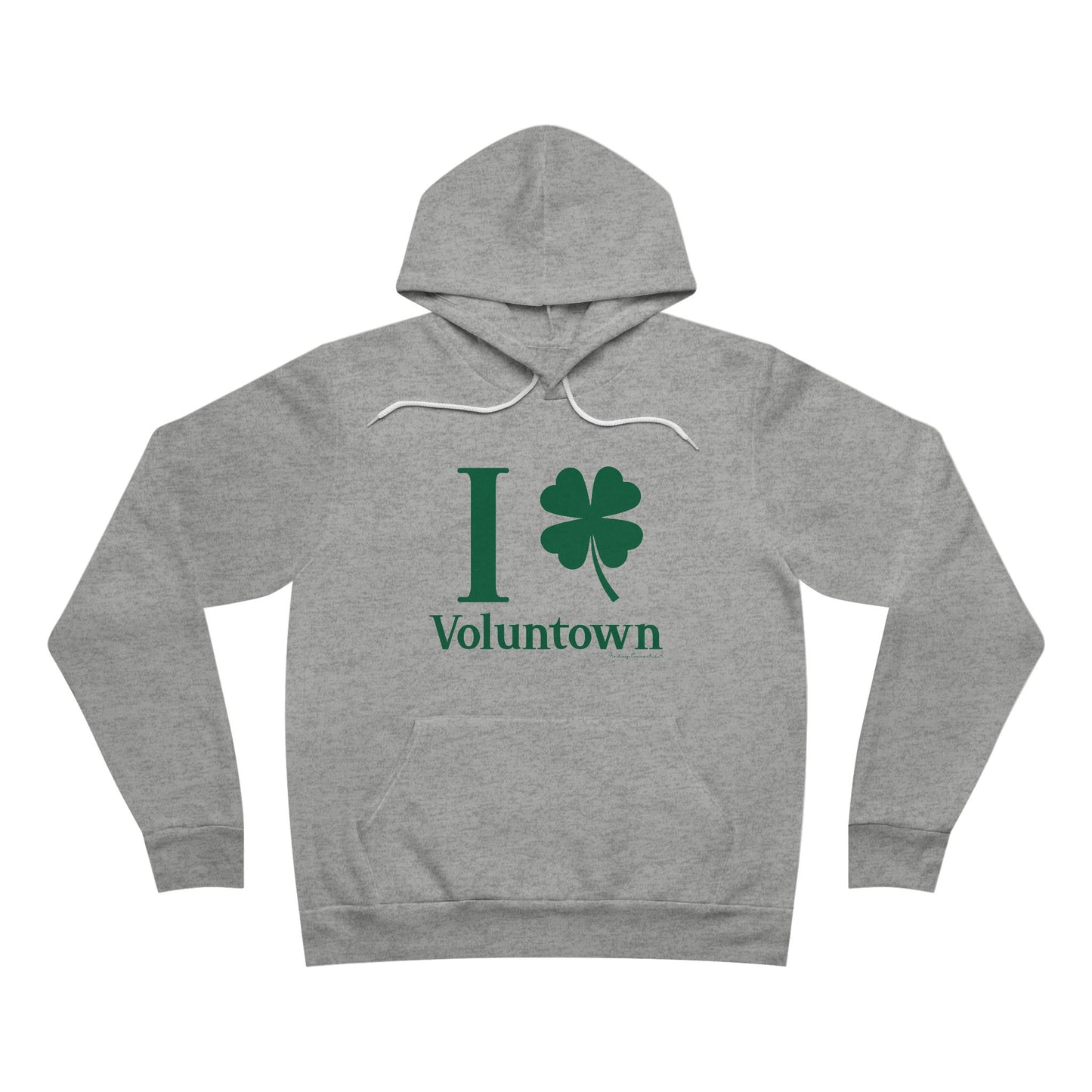 I Clover Voluntown Unisex Sponge Fleece Pullover Hoodie