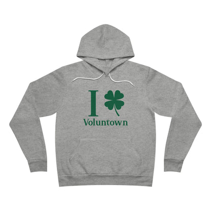I Clover Voluntown Unisex Sponge Fleece Pullover Hoodie