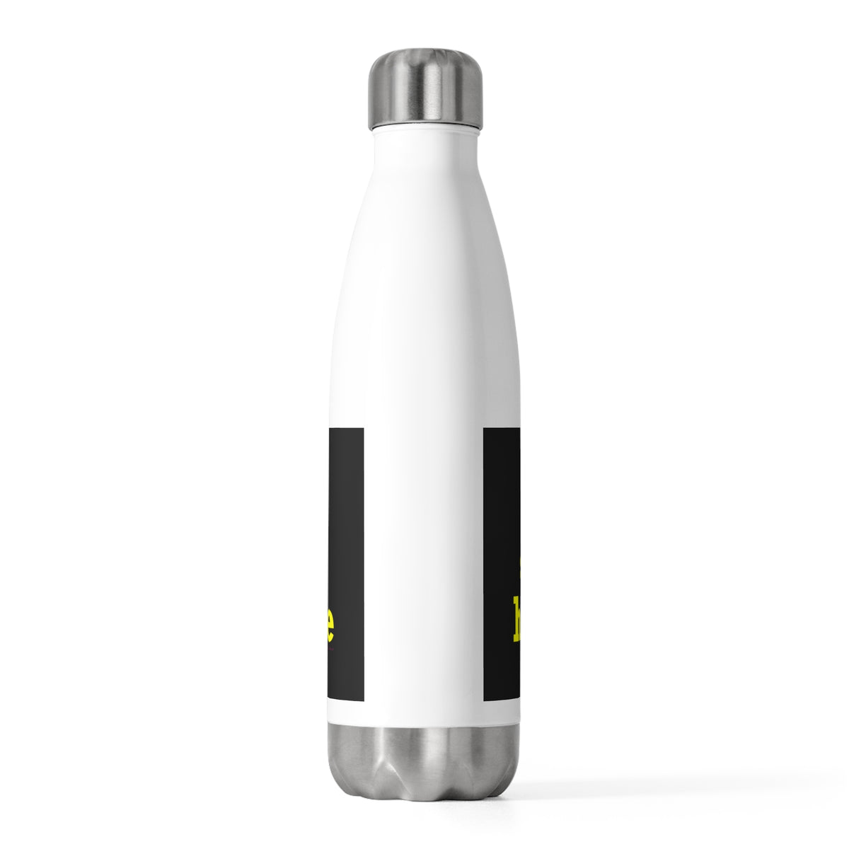 Goose Shows Are My Happy Place - Yellow & Pink 20oz Insulated Bottle