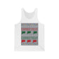Connecticut Ugly Holiday Unisex Jersey Tank Top