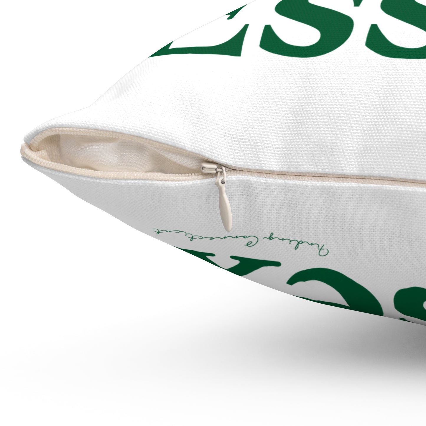 I Clover Essex Spun Polyester Square Pillow