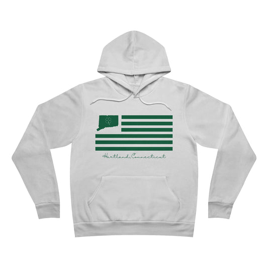 Hartland Connecticut St. Patrick’s Day Flag Unisex Sponge Fleece Pullover Hoodie