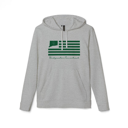 Bridgewater Connecticut St. Patrick’s Day Flag adidas Unisex Fleece Hoodie