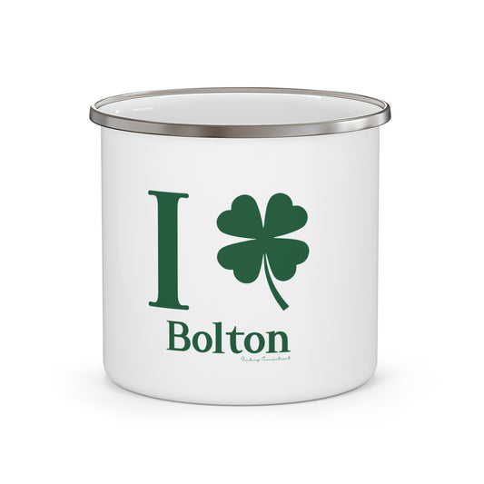 I Clover Bolton Enamel Camping Mug