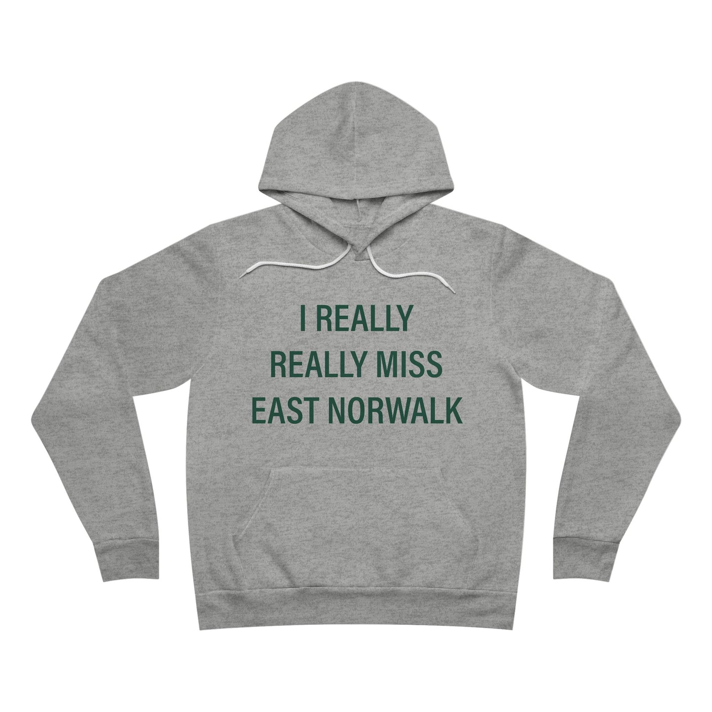I Really Really Miss East Norwalk Unisex Sponge Fleece Pullover Hoodie