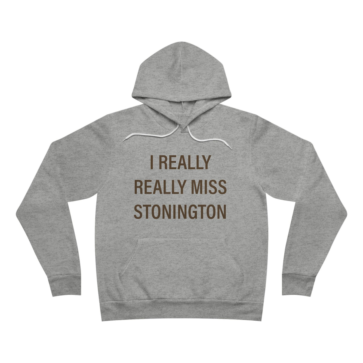 I Really Really Miss Stonington Unisex Sponge Fleece Pullover Hoodie