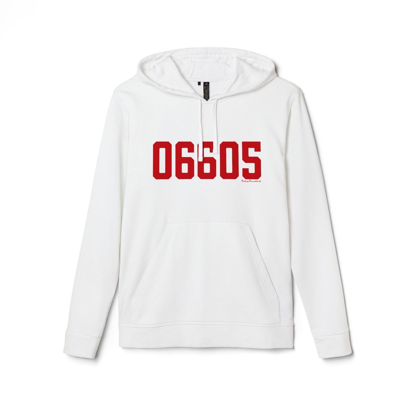 06605 Bridgeport Connecticut Zip Code adidas Unisex Fleece Hoodie Sweatshirt