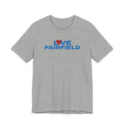 Love Fairfield  Unisex Jersey Short Sleeve T-Shirt