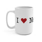 I Heart Newtown. Mug 15oz