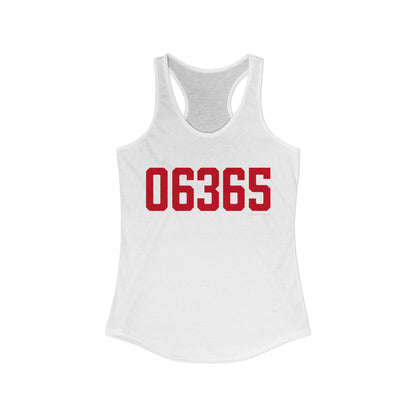 06365 Preston Connecticut Zip Code Women's Ideal Racerback Tank Top