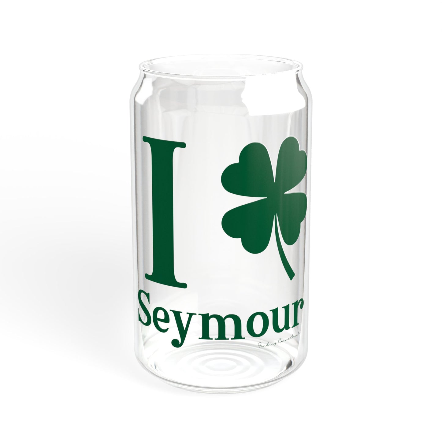 I Clover Seymour Sipper Glass, 16oz