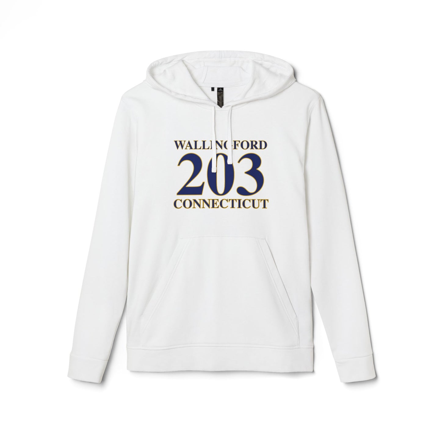 Wallingford 203 Connecticut adidas Unisex Fleece Hoodie