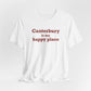 Canterbury is My Happy Place Unisex Jersey Short Sleeve T-Shirt