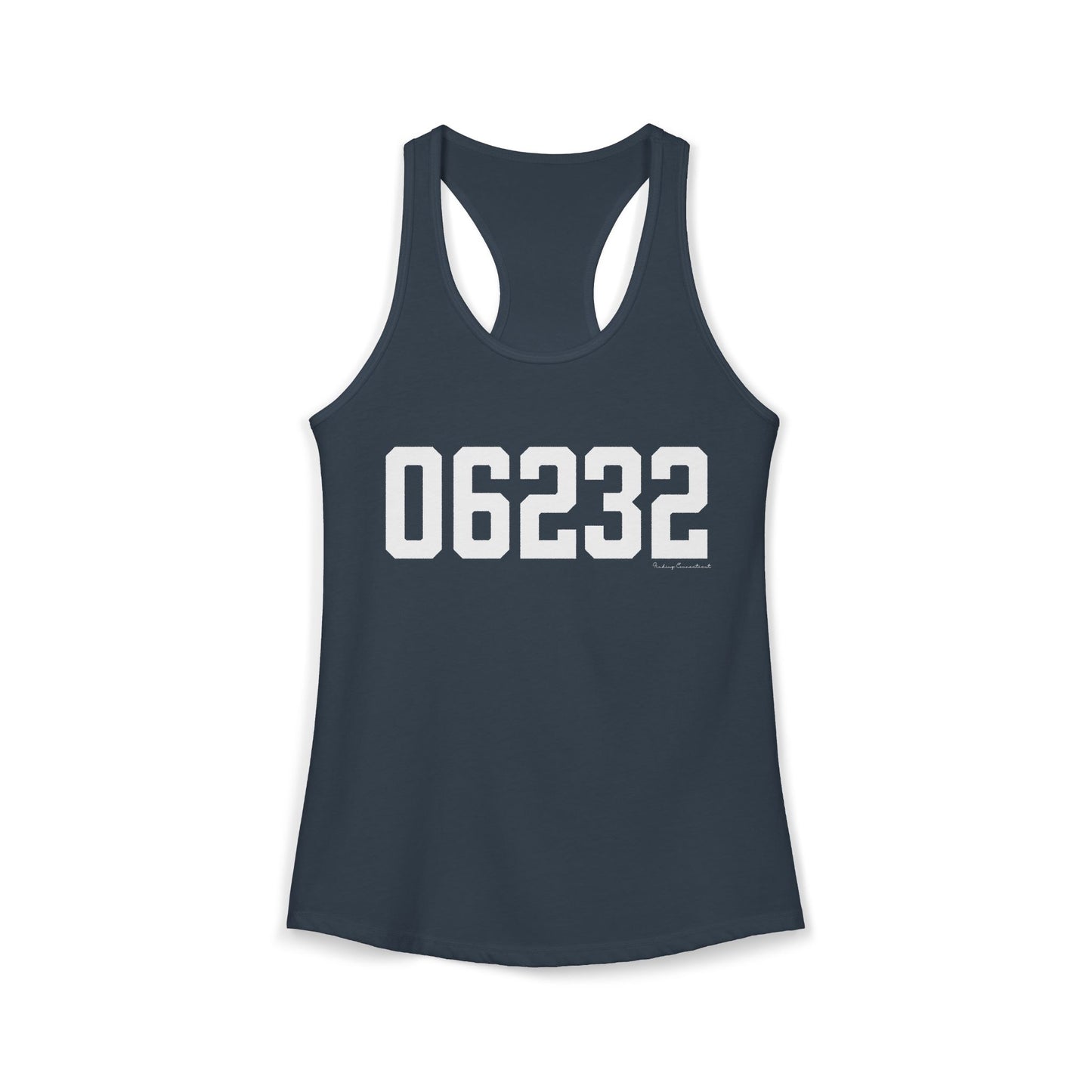 06232 Andover CT Zip Code Women's Ideal Racerback Tank Top