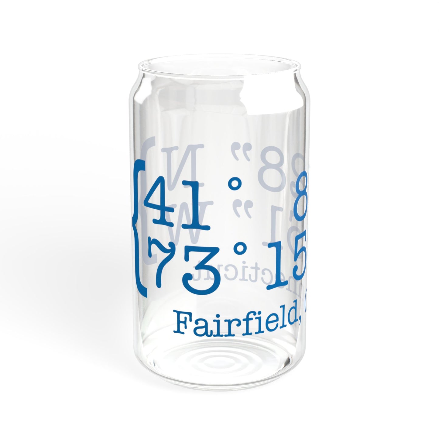 Fairfield Coordinates Sipper Glass, 16oz