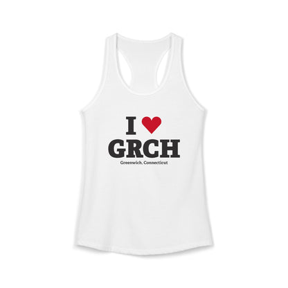 I Heart GRCH Women's Ideal Racerback Tank Top