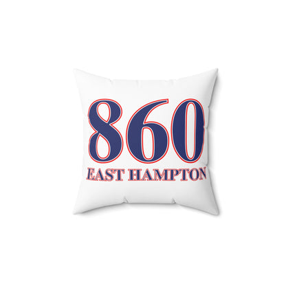 860 East Hampton Red, White & Blue Spun Polyester Square Pillow
