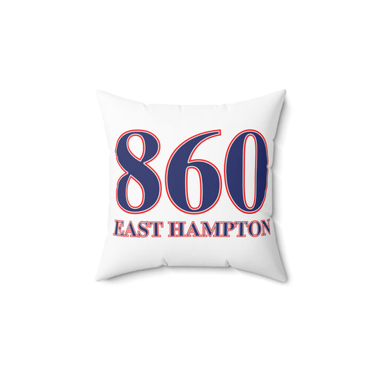 860 East Hampton Red, White & Blue Spun Polyester Square Pillow