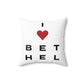 Bethel Vision Spun Polyester Square Pillow