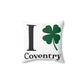 I Clover Coventry Spun Polyester Square Pillow