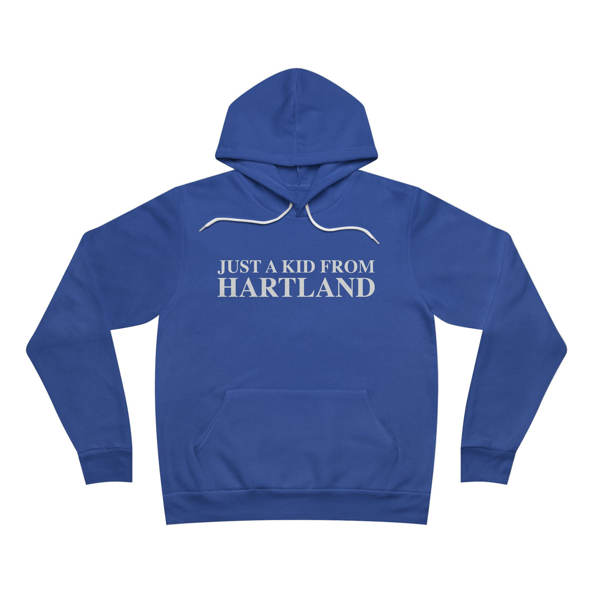 Just a kid from Hartland Unisex Sponge Fleece Pullover Hoodie