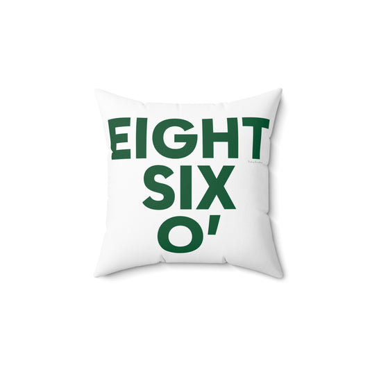 Eight Six O’  Spun Polyester Square Pillow Lucky Green – St. Patrick’s Day