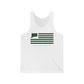 Somers Connecticut St. Patrick’s Day Flag Unisex Jersey Tank Top