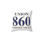 Union 860 Connecticut Spun Polyester Square Pillow