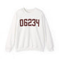 06234 Brooklyn Connecticut Zip Code Unisex Heavy Blend™ Crewneck Sweatshirt