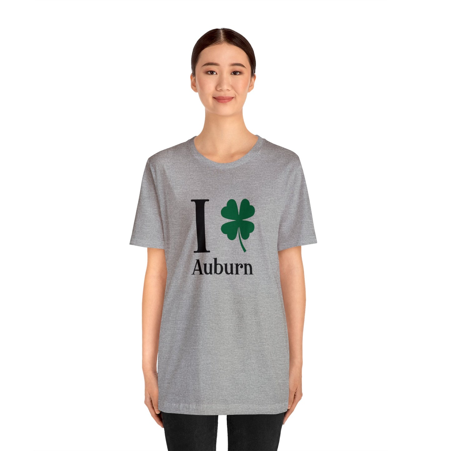 I Clover Auburn Unisex Jersey Short Sleeve Tee