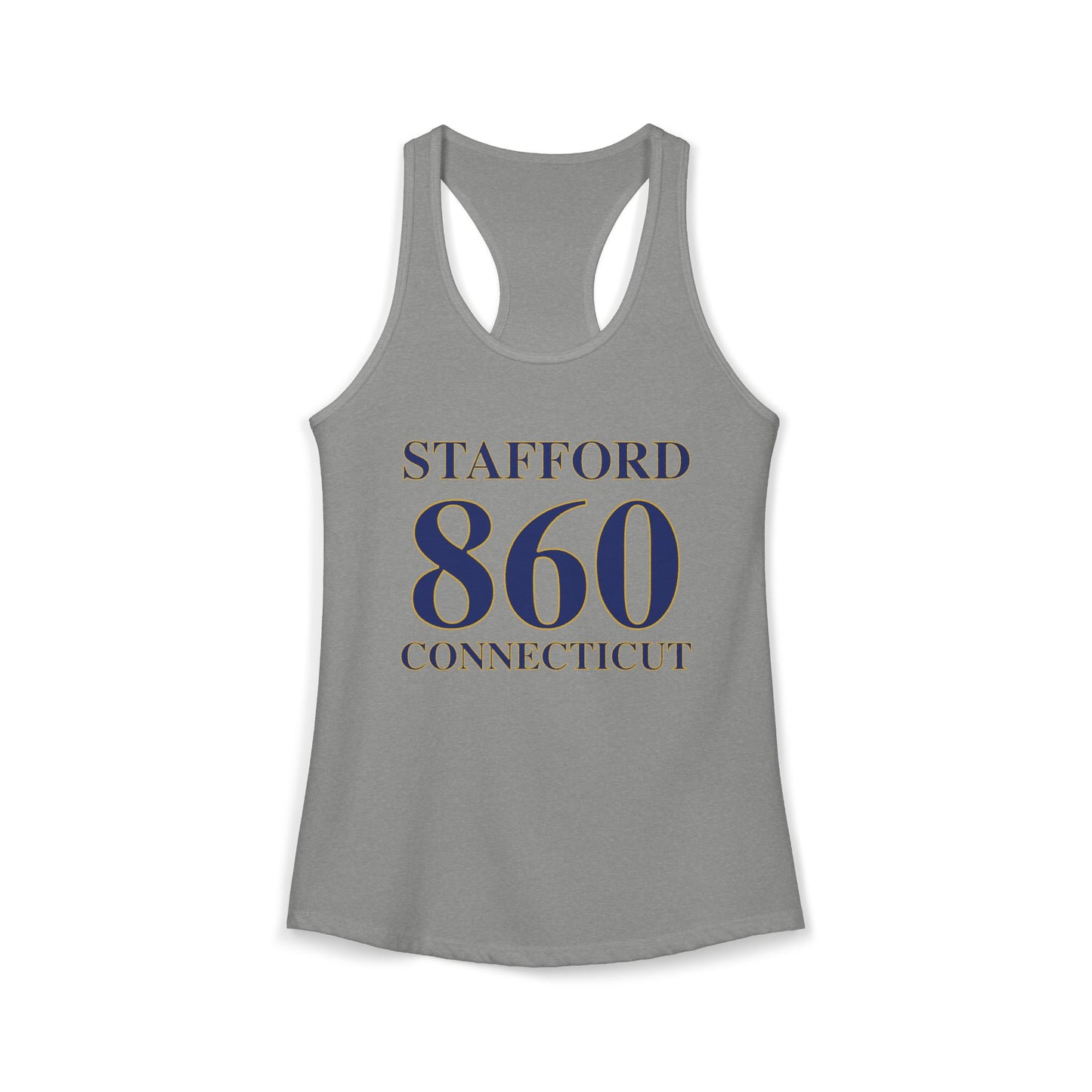 Stafford 860 Connecticut Women's Ideal Racerback Tank Top