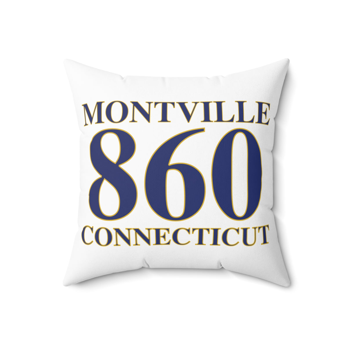 Montville 860 Connecticut Spun Polyester Square Pillow
