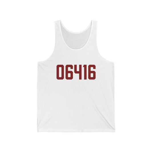 06416 Cromwell Connecticut Zip Code Unisex Jersey Tank Top