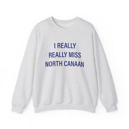 I Really Really Miss North Canaan Unisex Heavy Blend™ Crewneck Sweatshirt