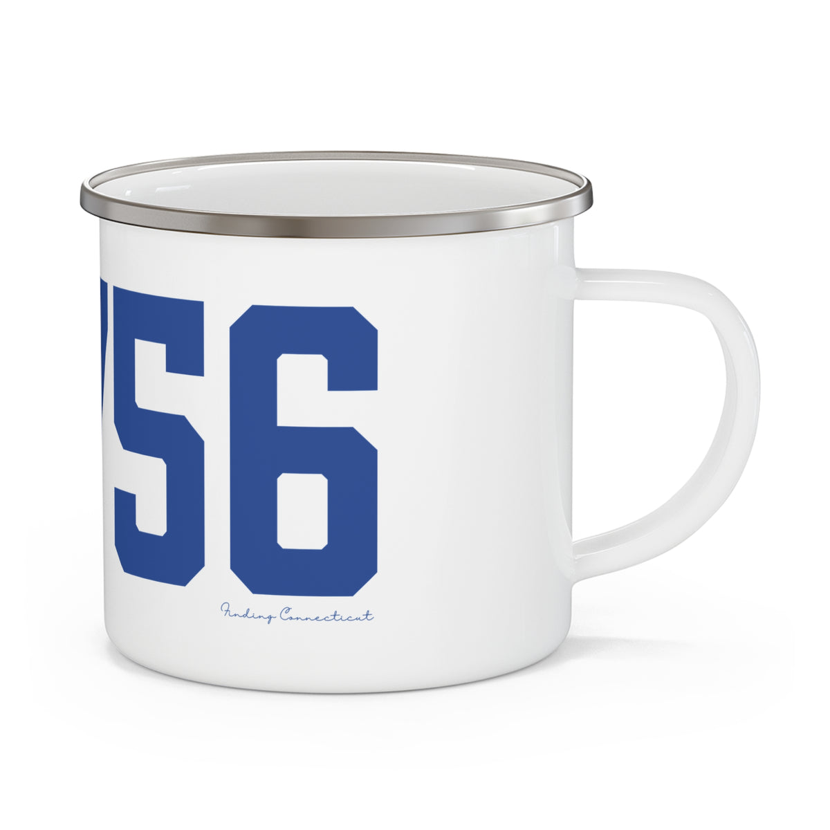 06756 Goshen Connecticut Zip Code Enamel Camping Mug
