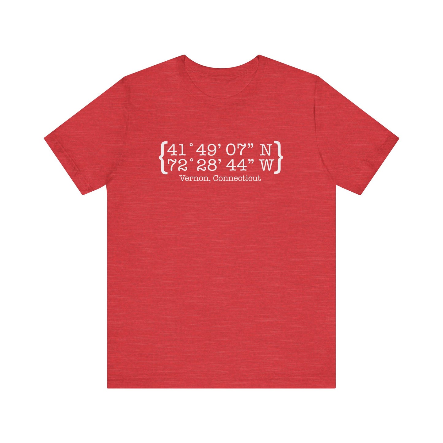 Vernon Coordinates Unisex Jersey Short Sleeve Tee