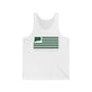 North Canaan Connecticut St. Patrick’s Day Flag Unisex Jersey Tank Top