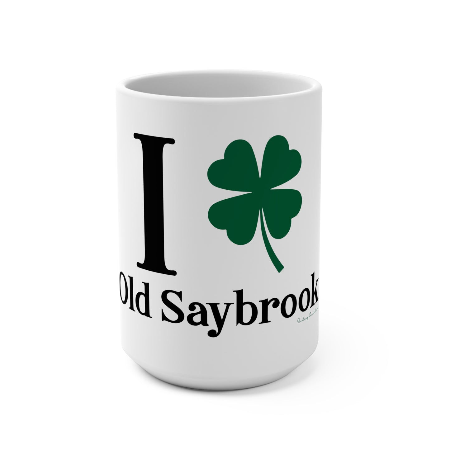 I Clover Old Saybrook Mug 15oz