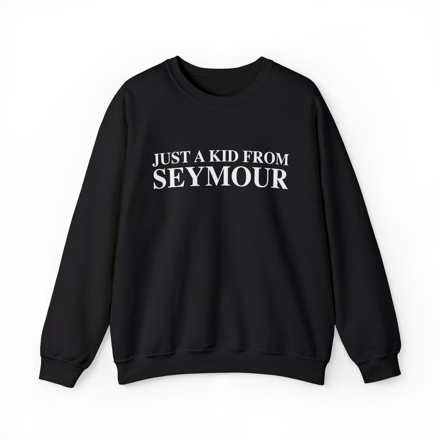 Just a kid from Seymour Unisex Heavy Blend™ Crewneck Sweatshirt