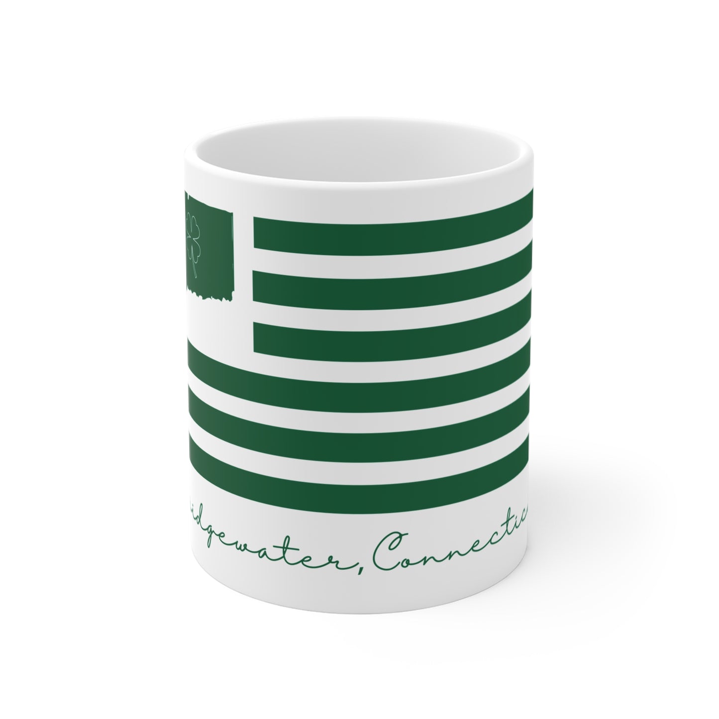 Bridgewater Connecticut St. Patrick’s Day Flag Mug 11oz