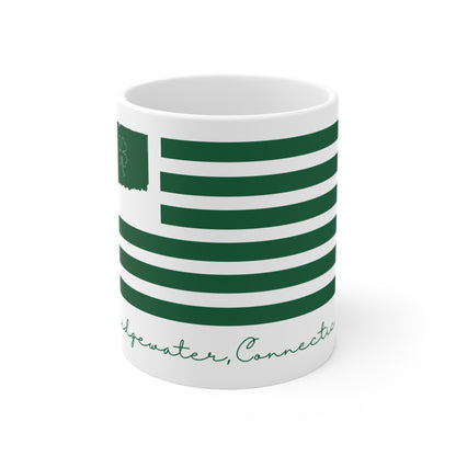 Bridgewater Connecticut St. Patrick’s Day Flag Mug 11oz