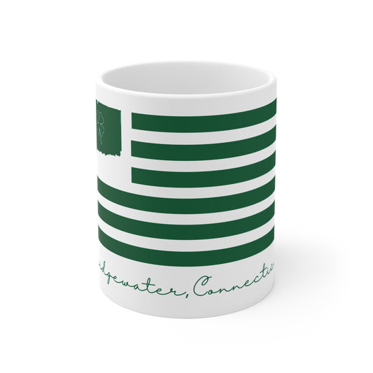Bridgewater Connecticut St. Patrick’s Day Flag Mug 11oz