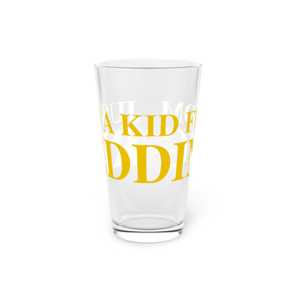 Just a kid from Redding Pint Glass, 16oz